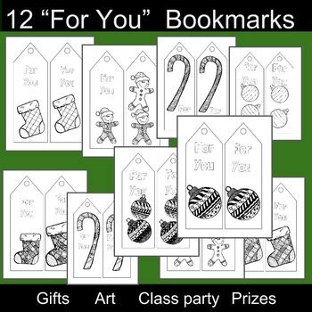 In this coloring page students get to practice locating different parts of speech. 3rd Grade Christmas: Christmas Bookmarks and Coloring ...