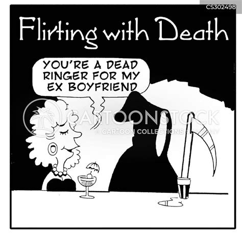 If you're not sure how to deal with silence then learning a joke or two can be a good way to lighten the atmosphere. Flirty Cartoons and Comics - funny pictures from CartoonStock