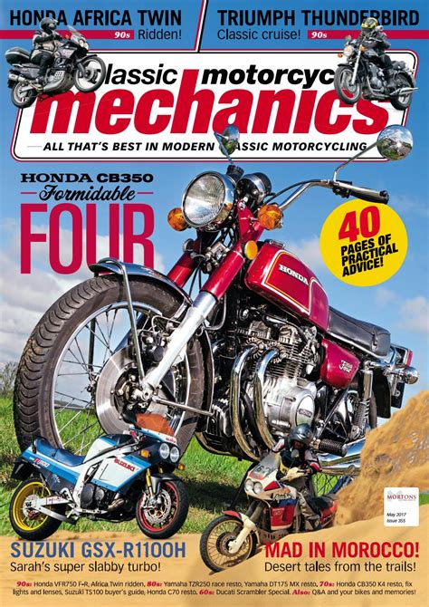 You may also be able to meet and communicate with our product lpl(large project. Classic Motorcycle mechanics May 2017 by Mortons Media ...