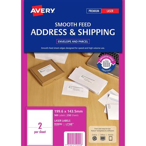 For details on avery label sizes and q connect lablel sizes use our handy size guide to ensure you order the correct size labels for. COS Avery Trueblock Bulk Labels 2 Per Sheet