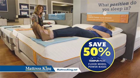 Available in 3 depths and 10 sizes. Mattress King Tempur-Pedic Summer Savings - YouTube