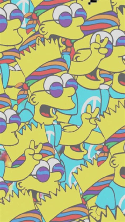 Wallpaper simpson cartoon art trippy hipster wallpaper character wallpaper psychedelic art wallpaper iphone simpson. Trippy Mouse: Trippy Psychedelic Simpsons Wallpaper