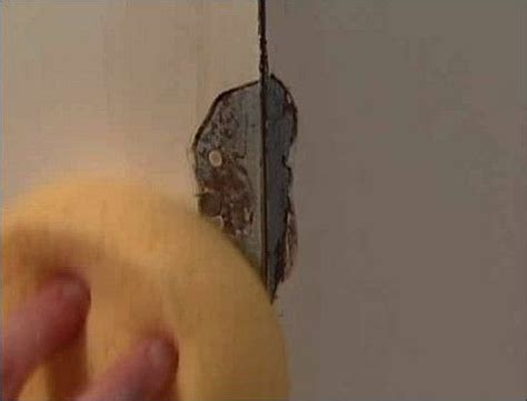 You can paint the entire taped off edge before moving on to painting the rest of the wall. How to Repair Chipped Corners in Drywall - Step-by-Step ...