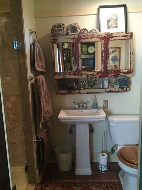 Let cabinets to go provide t Main bathroom. Cabinet is from Colonial Imports in Tucson ...