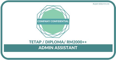 Contoh laporan projek tahun akhir kolej vokasional. Jawatan Kosong Terkini Admin Assistant Di Company ...