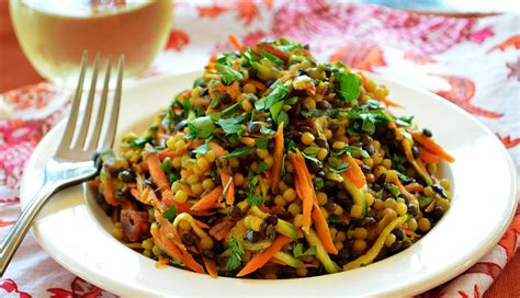 Spearmint is wonderful for digestive Easy and Healthy Black Lentil and Couscous Skillet Recipe