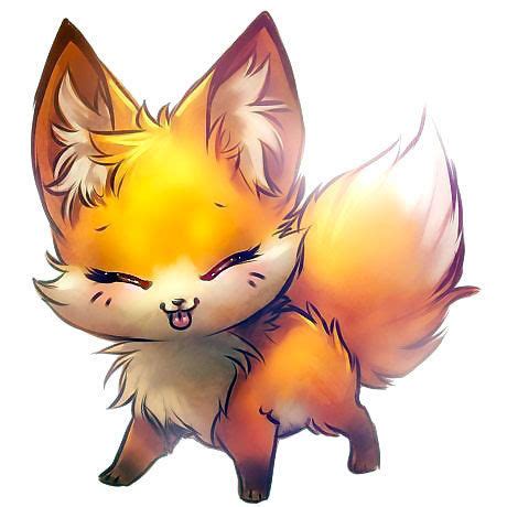 Collection of free drawing easy anime download on clipart. Cute Baby Fox Drawing at GetDrawings | Free download