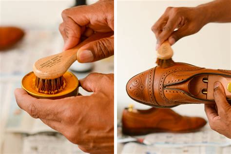 It's best to remove these. How To Shine Shoes | Black Lapel