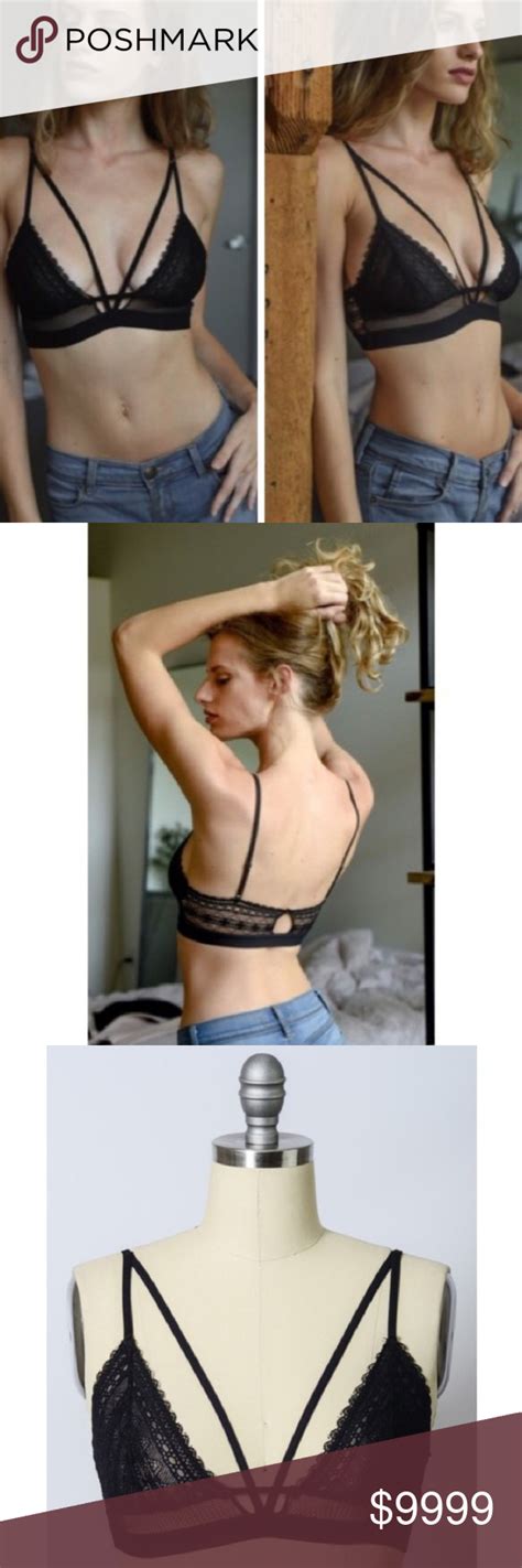 Come in enticing designs not only for efficiency but also for captivating aesthetic appeals. Black Lace Peekaboo Strip Bralette🌹 Boutique | Clothes ...