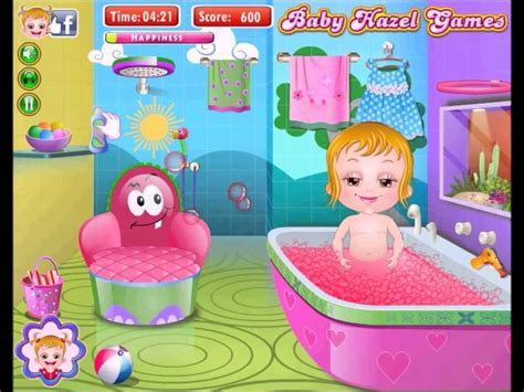 This makes our little hazel lonely and unhappy. Me playing: Baby Hazel - Spa Bath - YouTube