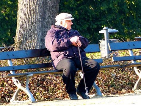 Tierische begegnungen im zoo dresden. Alter Mann auf der Bank - gesehen im Großen Garten Dresden ...