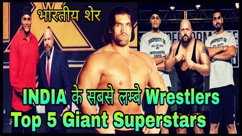 On 26 june 2016, hindustan times uploaded a video on youtube which showed shanky singh singing the song janam janam from the 2015 bollywood film dilwale while the great khali and others sitting next to him shanky singh had his first televised match against manish singh on 26 july 2016 which he won through pinfall after delivering a chokeslam. My Top 5 INDIAN Giant / Tallest Superstars in WWE || Khali ...