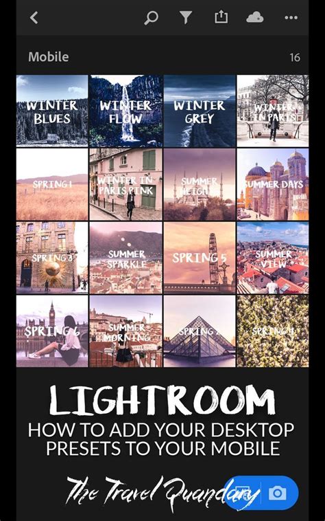 On the other hand, you can export jpegs at 65 to 70 if you're uploading photos to websites. How To Install And Use Lightroom Mobile Presets ...