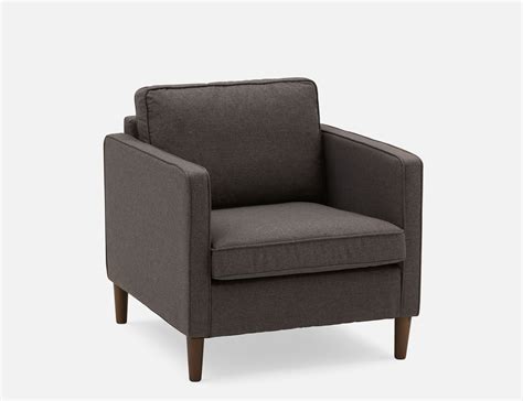 Fabric ones including popular choices such as the grey sofa for sale are also available. Dark Grey Armchair | Structube Owen in 2020 | Grey armchair, Armchair, Office chairs for sale