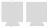 Images of Can Koozie Template
