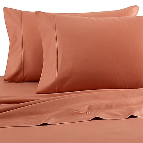 The 1000 thread count sheets are exquisitely made with verified pure pima cotton® adorned with a classic stripe pattern. Wamsutta® 400-Thread-Count Sateen Sheet Set - Bed Bath ...