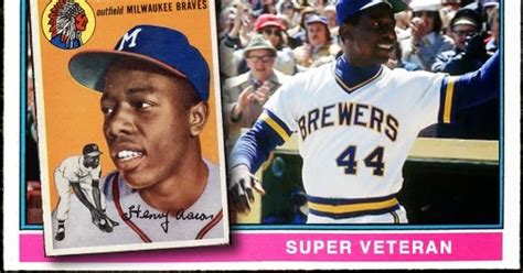 Aaron broke and still holds a number of major league the bigger difference is that back then they had hoods. WHEN TOPPS HAD (BASE)BALLS!: THEN AND NOW #2: HANK AARON 1976