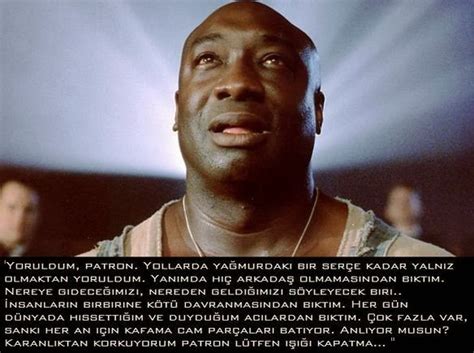 Paul edgecomb'un hapishanedeki görevi, idama mahkum edilen mahkumları son yolculuklarına uğurlamaktır. Film Replikleri: Yeşil Yol (The Green Mile) film ...