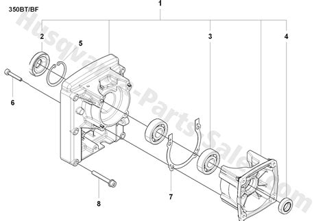 Sometimes, a backpack leaf blower gets overheated, especially if you are cleaning a large lawn. 350BF Husqvarna Backpack Blower Piston & Crankshaft Parts