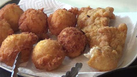Fast food meals can up your child's caloric intake it's 6 pm. Fried Catfish and Homemade Hush Puppies | Fried catfish ...