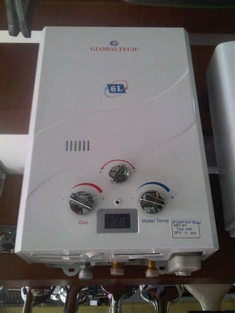 Dan jenis yang terakhir adalah portable water heater. Jual Water heater gas / pemanas air gas globaltech digital ...