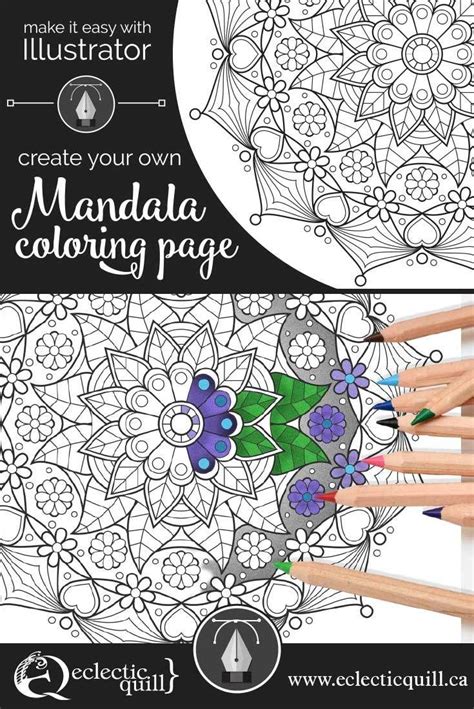 This simple tutorial will teach you how to turn any photograph into black and white outlines that you can print out at home. Make it Easy with Illustrator: Create Your Own Mandala ...