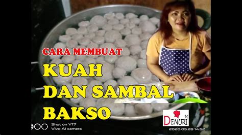 Gami udang ini ditumis dengan menggunakan cobek tanah liat. Membuat Kuah Bakso, Sambal dan Bakso Kecil by Denuri Food ...