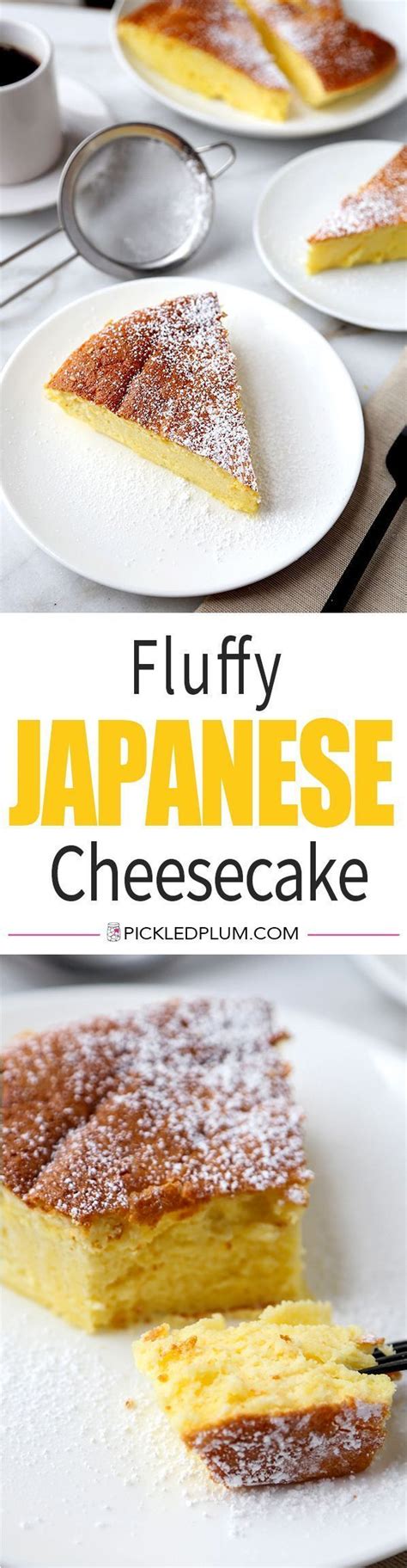 Your family will love this easy dessert. Fluffy Japanese Cheesecake | Recipe (With images) | Japanese cheesecake, Food, Yummy food