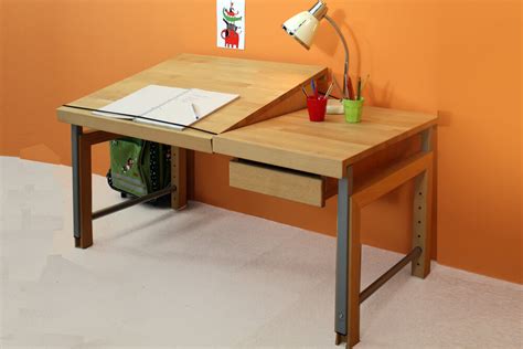 Schreibtisch höhenverstellbar von 54 cm bis 76 cm. Schreibtisch Kinder Höhenverstellbar Mit Schublade ...