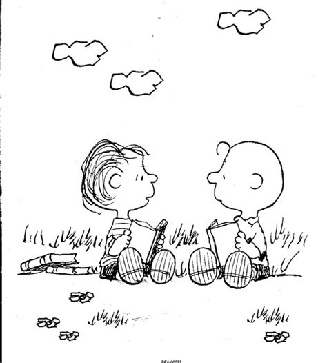 Charlie brown doesn't understand the true meaning of christmas. Linus & Charlie | Snoopy coloring pages, Coloring books ...