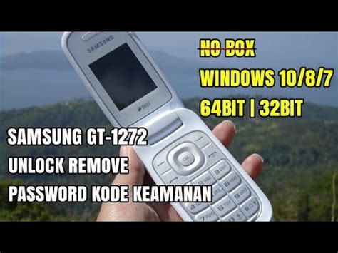 Dan untuk caranya silahkan tonton video di bawah ini. Samsung GT-1272 Unlock Password Lupa Kode Pengaman ...