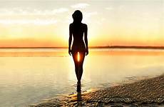 sunset beach silhouette wallpaper naked girl women ass sunrise hot nude uber water babes gap desktop girls reflection female person