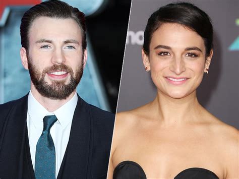 Well, chris evans seemingly caught wind of that (or just has a lot of sweet feelings of his own!) and shared his thoughts about slate. Chris Evans Is Dating Jenny Slate: 'They're Enjoying Spending Time Together'