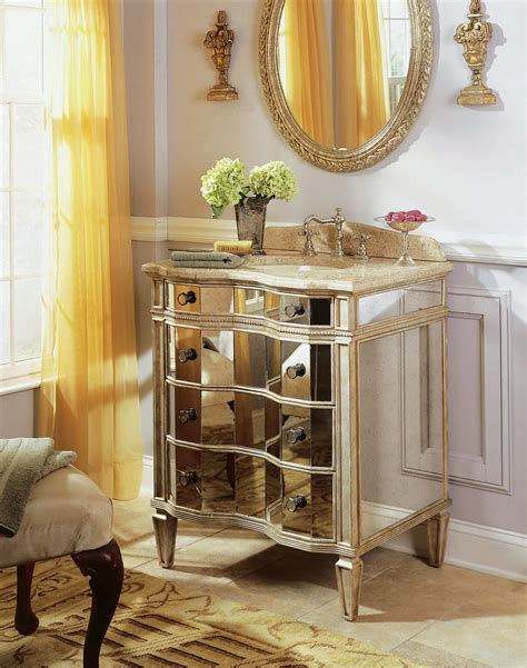 Purchasing a vanity with a coordinating top takes the guesswork out of complementing your design style, and it also allows you to focus on other. 9 Ornate Vanities for Your Elegant Bathroom - Abode