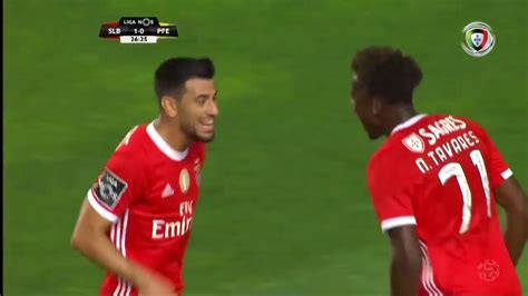 Nuno albertino varela tavares is a portuguese professional footballer who plays for benfica in primeira liga as a defender. Goal | Golo Nuno Tavares: Benfica (1)-0 Paços de Ferreira ...