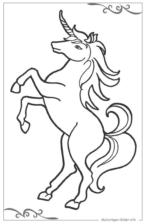 Fantasiewesen wie das einhorn haben schon viele kinder in ihren bann gezogen. Einhorn ausmalbilder zum ausdrucken