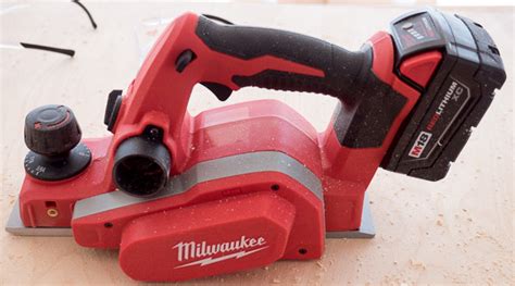 Milwaukee m12 cutoff tool to belt sander conversion. Milwaukee M18 Cordless Planer