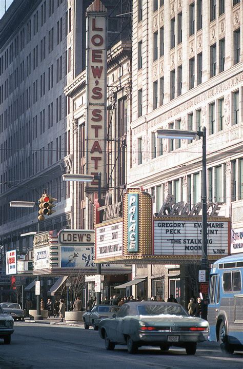 Our store now features an expanded selection of furniture including tv stands, tv consoles, entertainment centers and home theater furniture. Cleveland, Ohio (1969) ~~~~ One of the movie theaters ...