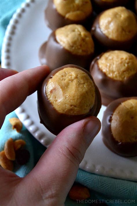 She thought they were safe, in a container taped up, in the freezer, out in the garage. Buck Eye Truffle : Chubby Hubby Buckeye Truffles - Oh Yeah ...