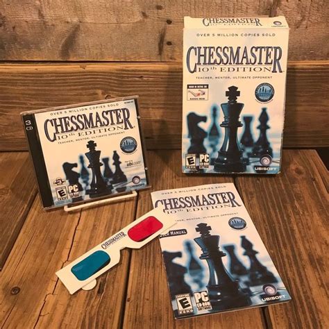 — chessmaster 10th edition is the 'must have' chess program for the whole family, said. Chessmaster 10th Edition 3D Glasses - PC Computer Chess ...