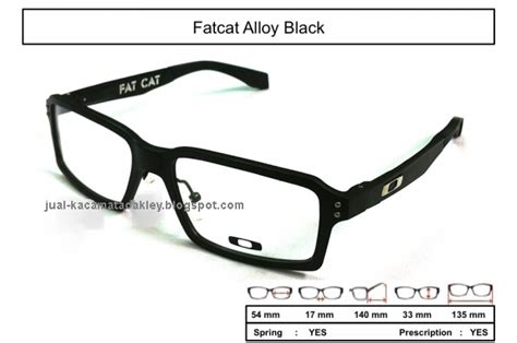 Let's shop at aeon seri manjung. Frame Kacamata Oakley Fatcat Alloy Black - Kaca Mata ...