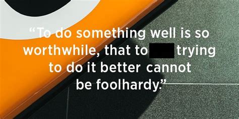 It contains a quote from none other than company founder, bruce mclaren, and it required an extra 30 hours of work to finish off the rear wing after using stencils to make the gold lettering as beautiful as. McLaren Racing - Can you finish these famous F1 quotes?
