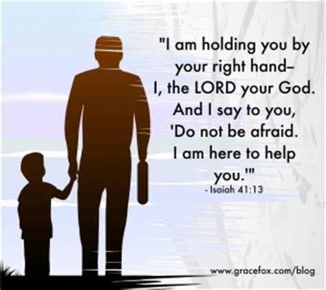 14 fear not, thou aworm jacob, and ye men of israel; Be Encouraged--God Holds Your Hand