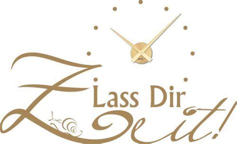 Alles für ein schöneres zuhause. Graz Design 800159_GD_081_de Wandtattoo Uhr Wanduhr modern ...