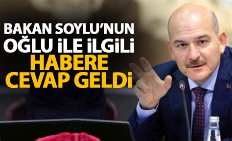 Süleyman soylu eşi hamdiye soylu'nun mutlu bir evlilikleri var. Süleyman Soylu'nun oğlu ile ilgili iddiaya cevap geldi