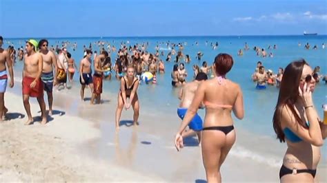 This video is from spring break 2019 and is just a preview for the upcoming spring break in march. MIAMI Beach. South Beach. Florida. USA. March 2014 - YouTube