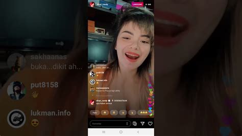 Dinar candy & liquid silva. Instagram live dinar candy terbaru seksi montok - YouTube