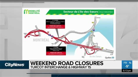 Weekend road closures - Video - CityNews Montreal