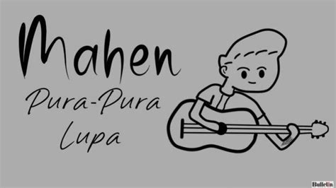 chorus g d/f# jangan datang lagi cinta. Chord & Kunci Gitar Pura-pura Lupa - Mahen Versi Mudah ...