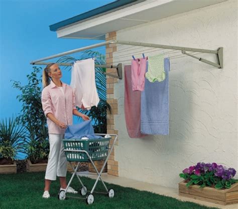 Check spelling or type a new query. Wall Mount Folding Drying Rack | Outdoor clothes lines ...